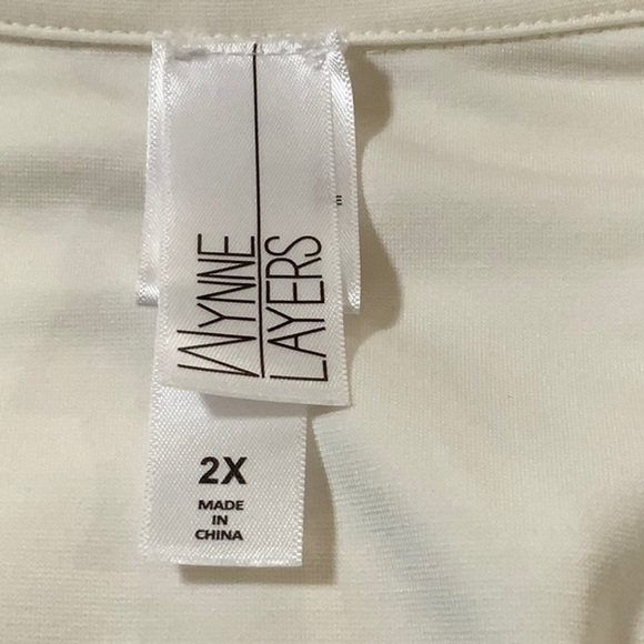 White Button-Front Dress with Matching Cropped Jacket - Picture 4 of 6